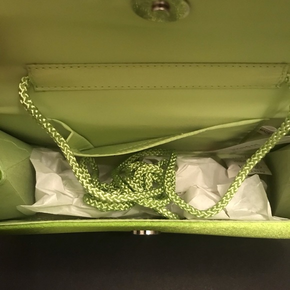 Lime Green Evening Purse - Picture 6 of 9